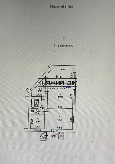 Продається приміщення 77м2 Кловський узвіз 11  № 24317 Київ - зображення 11