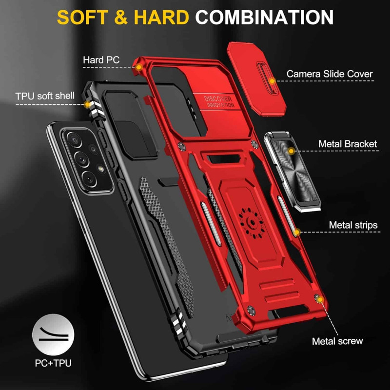 Ударопрочный чехол Camshield Army Ring для Samsung Galaxy A53 5G Херсон - изображение 12