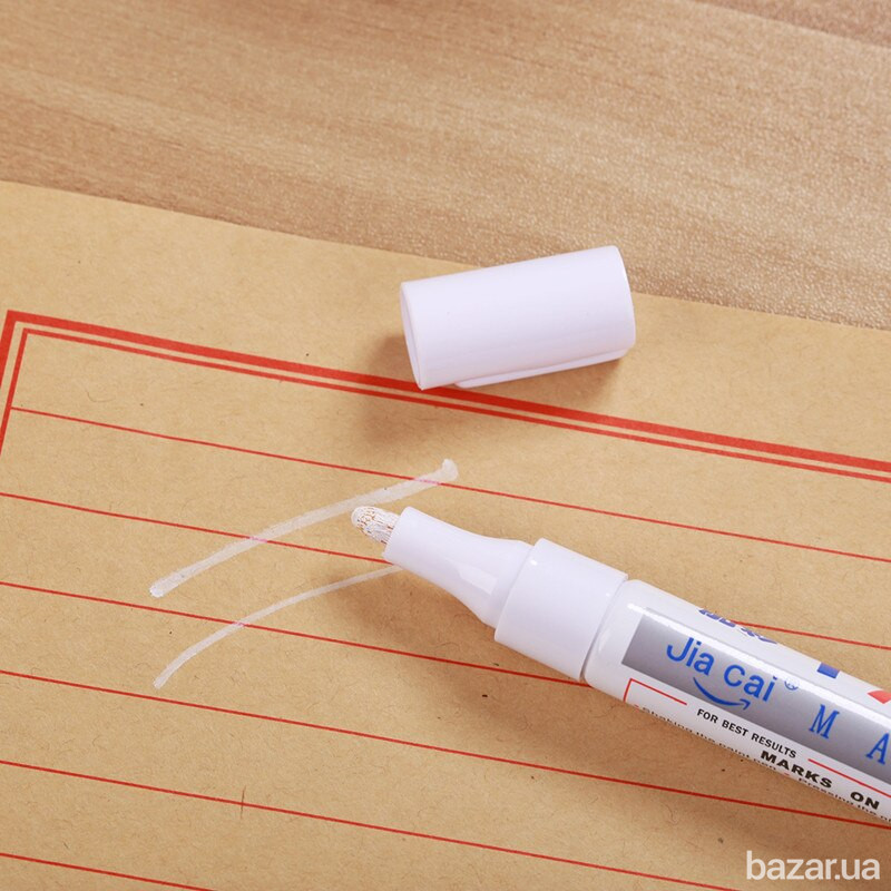 Маркер для шин авто или мотоцикла Кофейный Бориспіль - зображення 4