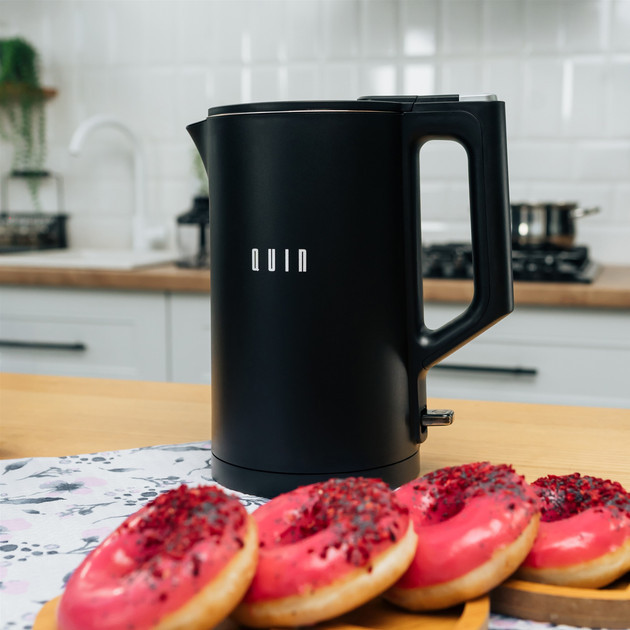 Электрочайник QUIN KTL-101 Black 1.5 л черный Київ - зображення 6