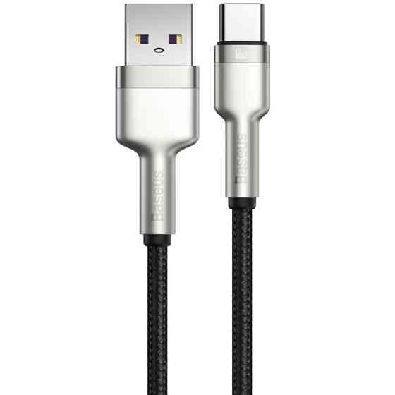 Дата кабель Baseus Cafule Metal Data USB to Type-C 66W (2m) (CAKF0002) Херсон