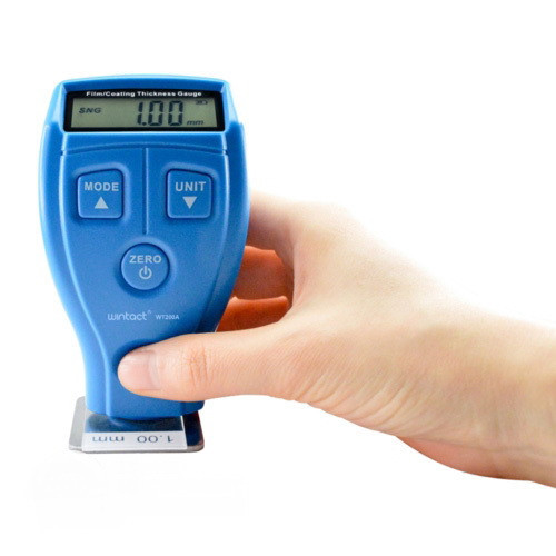 Тестер толщины краски (толщиномер) Fe/nFe, 0-1800мкм WINTACT WT200A Харьков - изображение 8