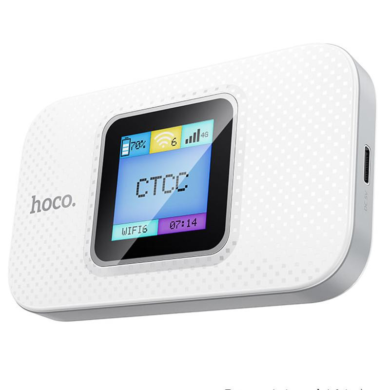 Портативный маршрутизатор (роутер) Hoco DQ12 2100 mAh Херсон - зображення 1