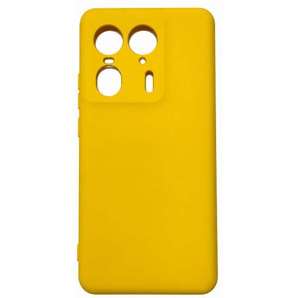 DM Чохол Silicone Case Full Camera для Motorola Edge 50 Ultra Yellow Харків - зображення 4