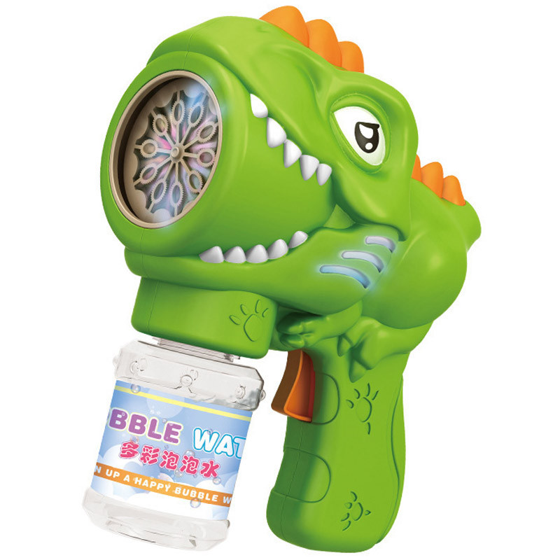Пистолет с мыльными пузырями H007 Dinosaur + bottle 50ml Херсон - зображення 1