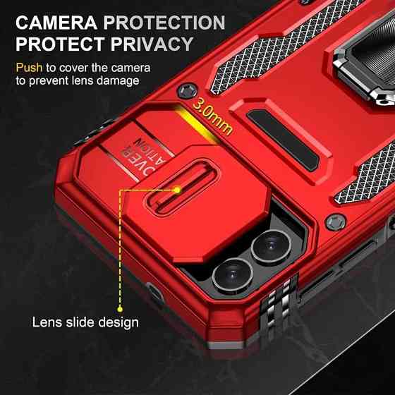 Ударопрочный чехол Camshield Army Ring для Samsung Galaxy A07 Херсон