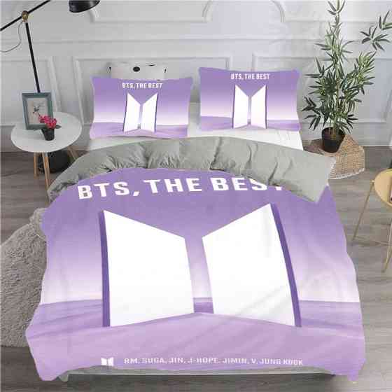 Постільна білизна з плюш-велюру BTS THE BEST 2981 13519 215×150 см Киев