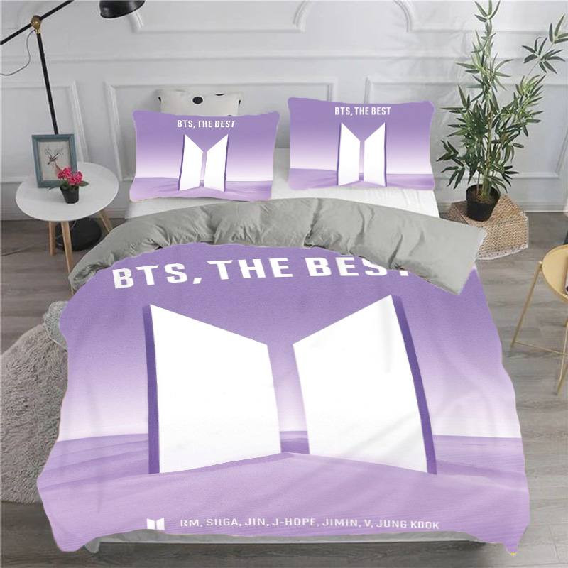 Постільна білизна з плюш-велюру BTS THE BEST 2981 13519 215×150 см Киев - изображение 1