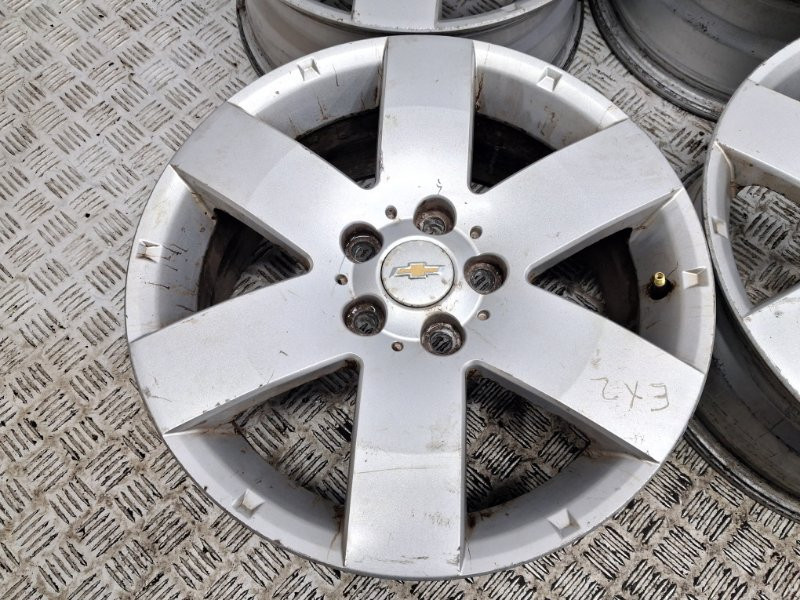 Диски титан комплект R17 Chevrolet Captiva C140 2.2 DIESEL Z22D1 2006 (б/у) Киев - изображение 4