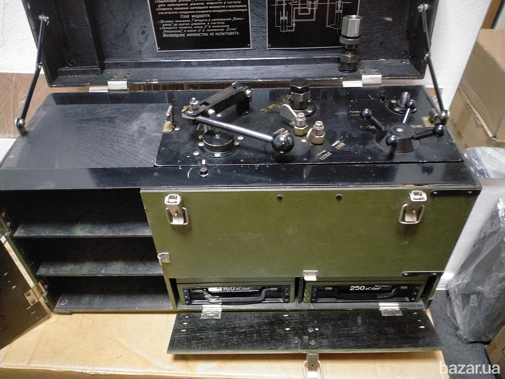 Гидравлическая установка для проверки манометров ГУПМ-300 Харьков - изображение 1