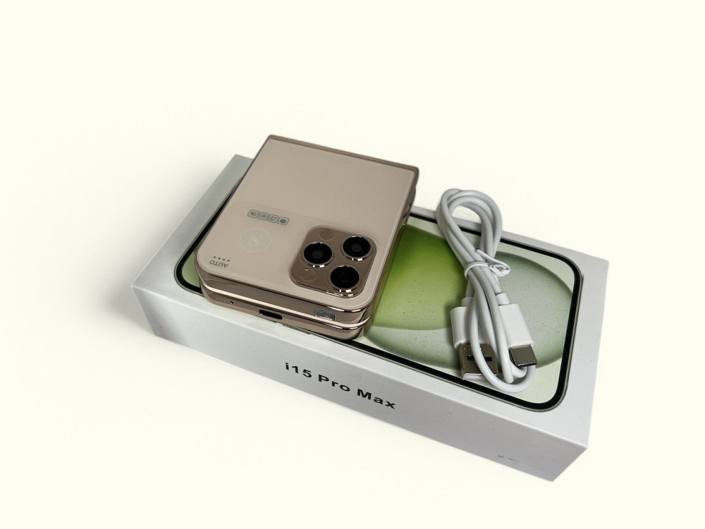 Кнопочный мобильный телефон раскладушка AIEK I15 Max на 4 сим карты Gold Киев - изображение 8