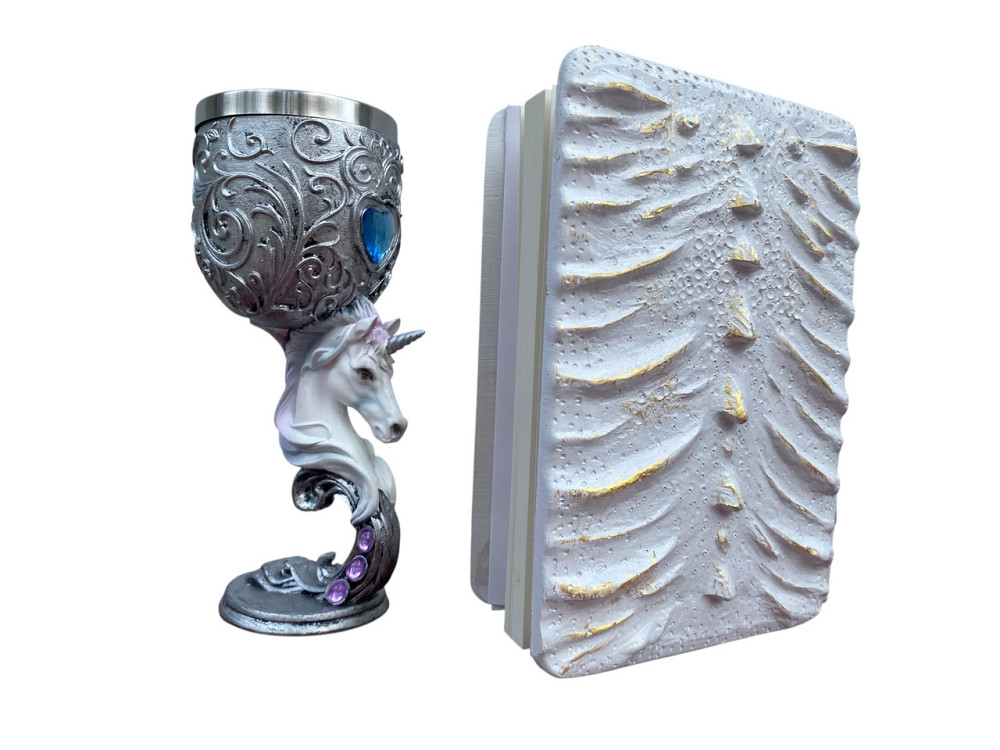 Подарочный набор Бокал 3 Единорог и Блокнот 3 «Око Ледяного Хранителя» Київ - зображення 4