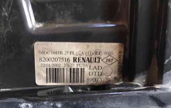 Бу корпус фары Renault Laguna 2, 8200207516, xenon, правая, дорейстайлинг, без блока розжига. Кропивницький