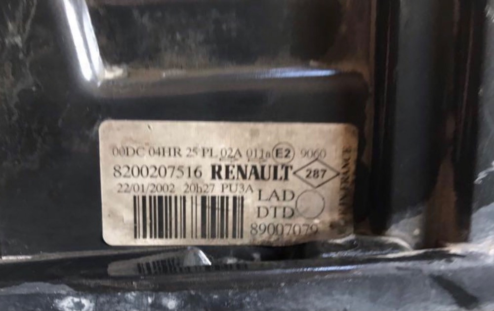 Бу корпус фары Renault Laguna 2, 8200207516, xenon, правая, дорейстайлинг, без блока розжига. Кропивницький - зображення 3