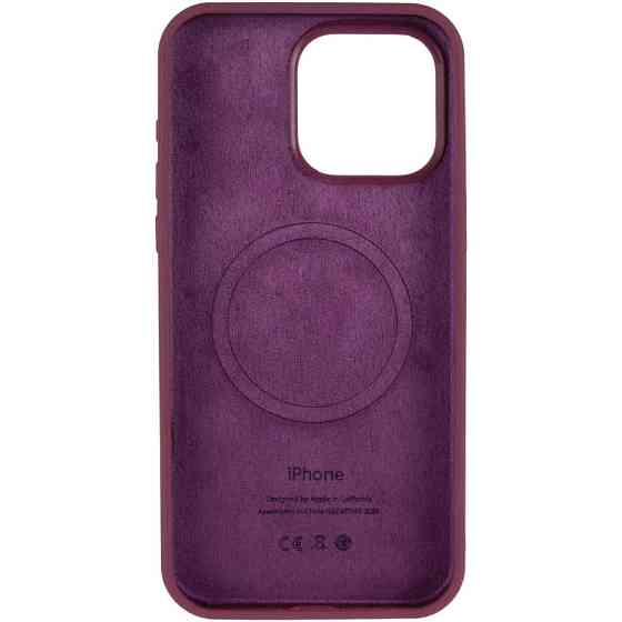 Чехол Silicone Case Full Protective (AA) V2 with MagSafe для Apple iPhone 15 Pro Max (6.7") Херсон