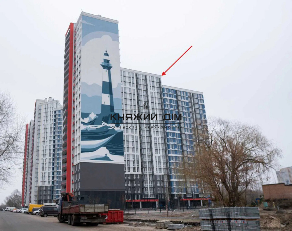 Продаж 1 кімнатної квартири ЖК Причал 8 КОД № 21147107 Киев - изображение 12