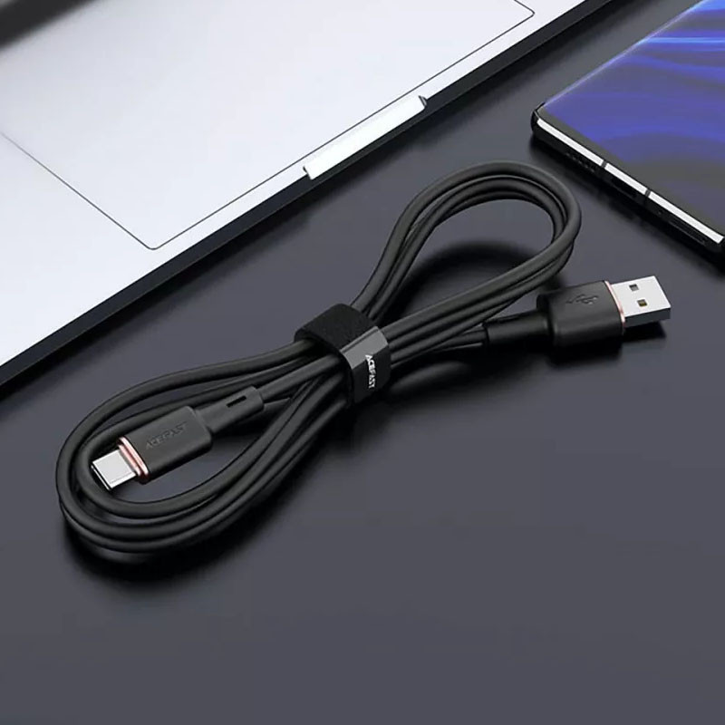 Дата кабель Acefast C2-04 USB to Type-C 3A (1.2m) Херсон - зображення 4