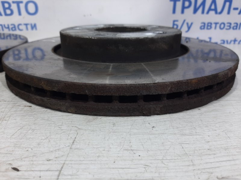 Диск тормозной передний Hyundai Tucson JM 2.0 DIESEL D4EA 2004 (б/у) Киев - изображение 2