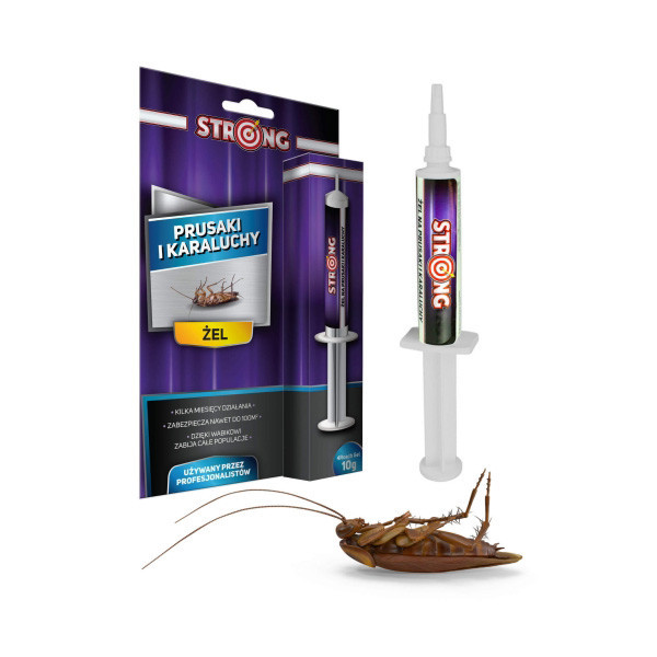 Гель от тараканов и чешуйниц Strong 10 г Одеса - зображення 6