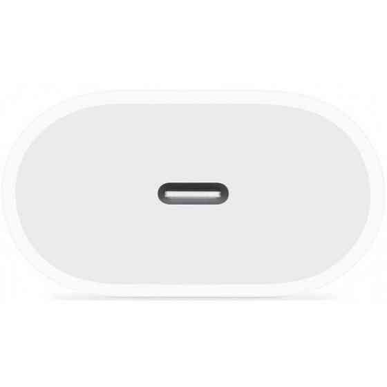 Мережевий зарядний пристрій Apple Power Adapter 20W USB-C White (MHJE3ZM/A) Харків