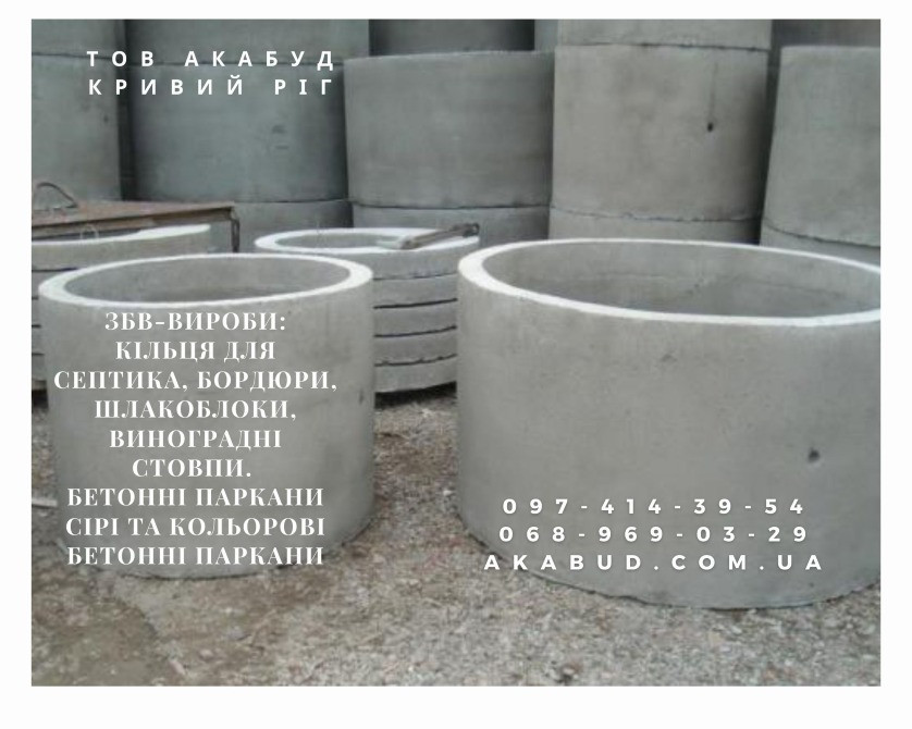 Надійні залізобетонні вироби в Кривому Розі та по всій Україні Кривий Ріг - зображення 3