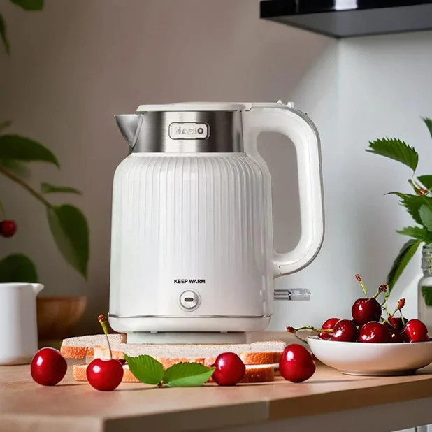 Электрочайник-термос Magio MG-508 1.7 л белый Киев - изображение 1