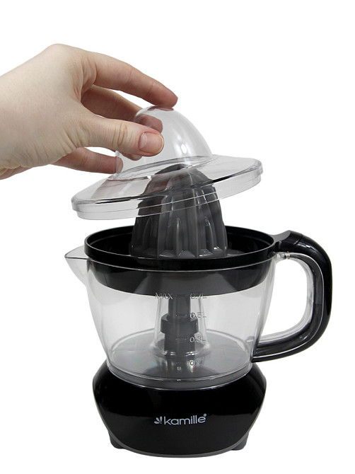 Соковыжималка для цитрусовых Kamille KM-6736 40 Вт черная Киев - изображение 3