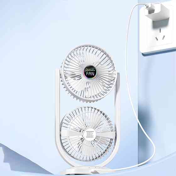 Настольный вентилятор S30 Dual-Fan 3000mAh Херсон