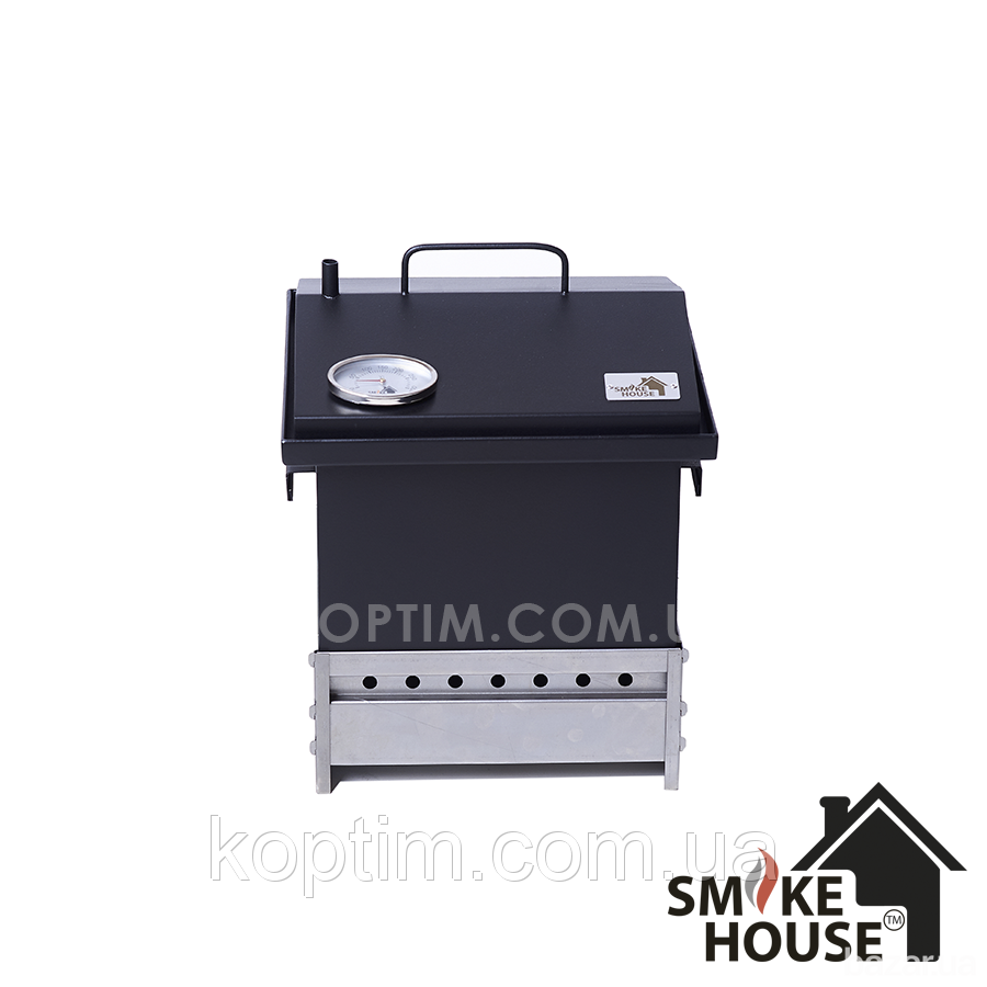 Коптильня с гидрозатвором и термометром SmokeHouse S Thermo Харків - зображення 5