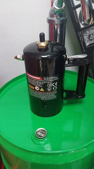 Пневматический распылитель для технических жидкостей (0.9л, 5.5-10.3 БАР) AEROPRO RP8416 Харків - зображення 8