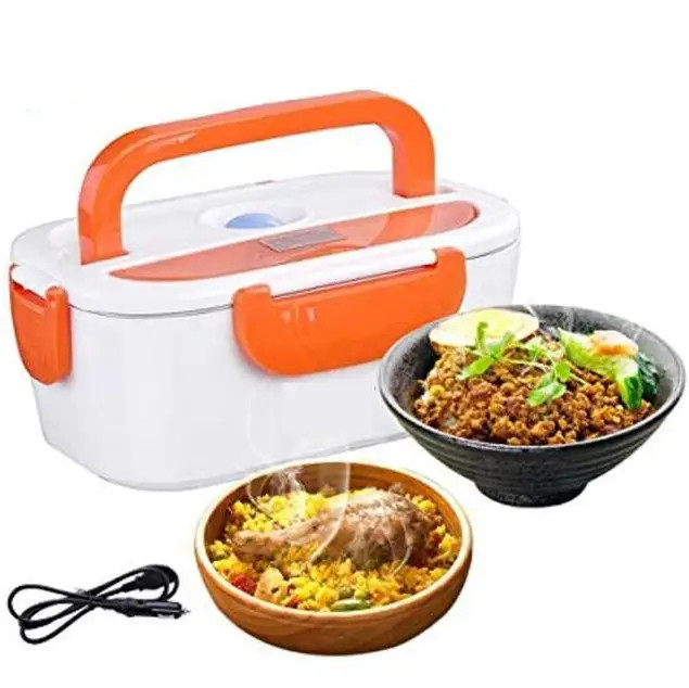 Ланч бокс із підігрівом Lunch Heater LHB-12V-Orange 1,2 л помаранчевий Київ - зображення 1