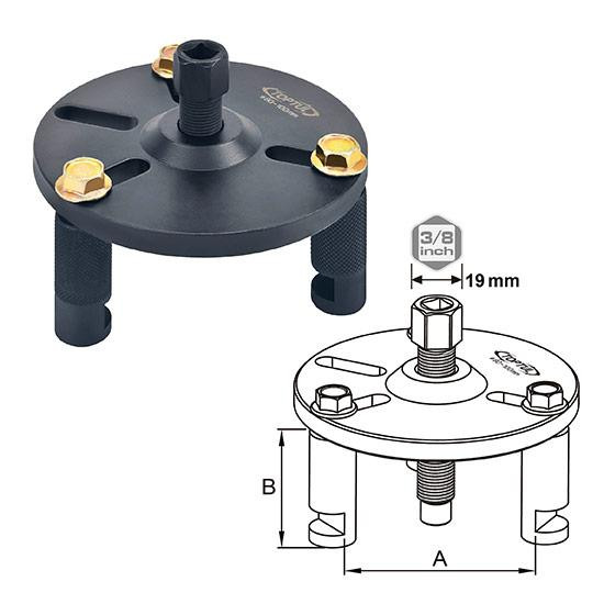 Съёмник шестерни распредвала универсальный d60-100мм  TOPTUL JGAI0504 Харків - зображення 2