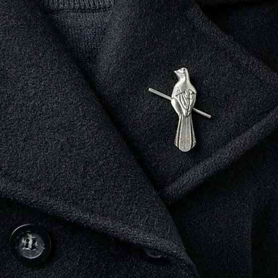 Брошь Пересмешник: Когда слова — оружие, а молчание — власть. Символ Мастера над монетой, Київ