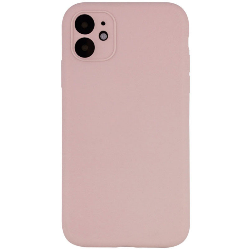 Чехол Silicone Case Full Camera Protective (AA) NO LOGO для Apple iPhone 12 (6.1") Херсон - зображення 3