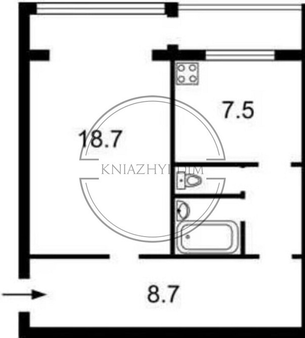 Продаж 1-но к. квартири на Пріорці. № 21145861 Київ - зображення 7