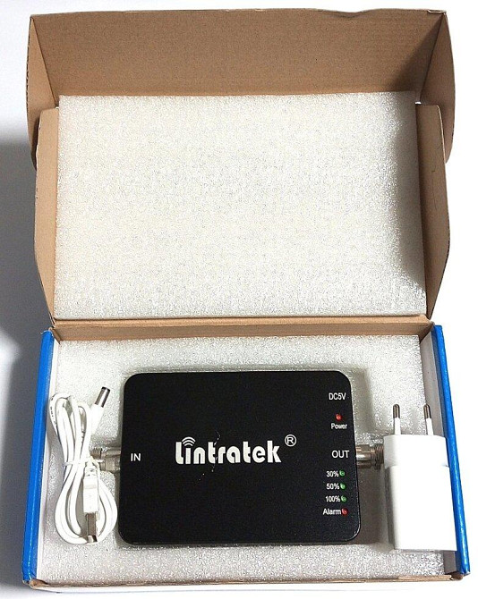 Усилитель сигнала мобильного сигнала Интертелеком LTK-1565 800 MГц 65 дБ 15 дБм, 150-200 кв. м. Днепр - изображение 2