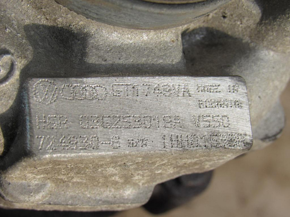 Турбина VW Caddy 2.0 tdi 2004-2010 (036253019A) Ковель - зображення 4