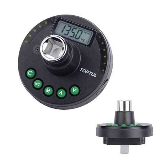 Цифровой динамометрический адаптер TOPTUL + шкала доворота 1/2" 6.8-135Нм DTA-135A4 Харьков