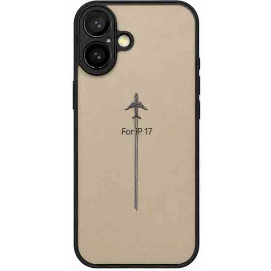 Чохол DM Plane Camera Cover для Apple iPhone 17 Matte Black Харків