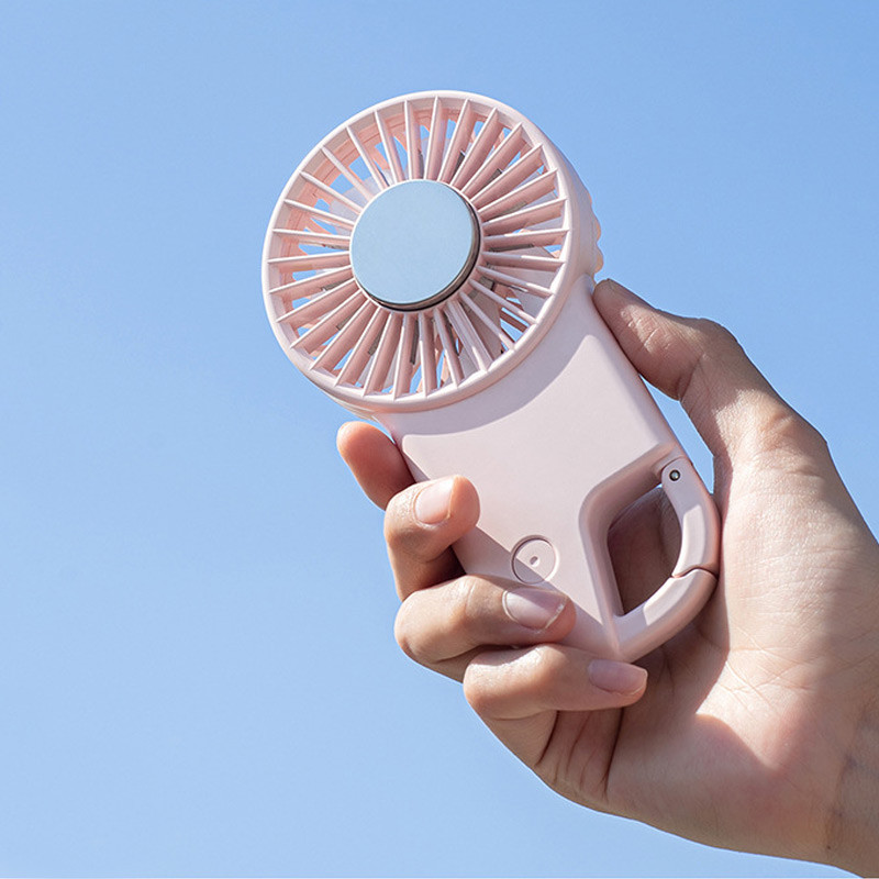 Портативный вентилятор SQT-BF2 с карабином 1800mAh Херсон - изображение 2