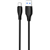 Кабель Proove Simple Silicone USB to Type-C 3A 1m Black (CCSS15001201) Харків