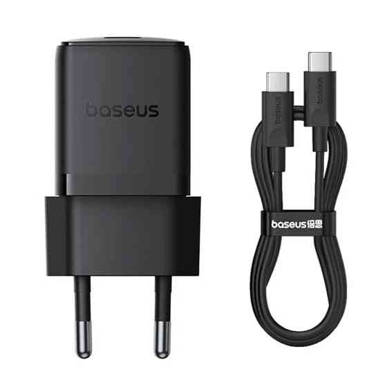СЗУ Baseus Palm Fast Charger PD30W (1USB-C) + кабель Type-C to Type-C (P10111605113-01) Херсон