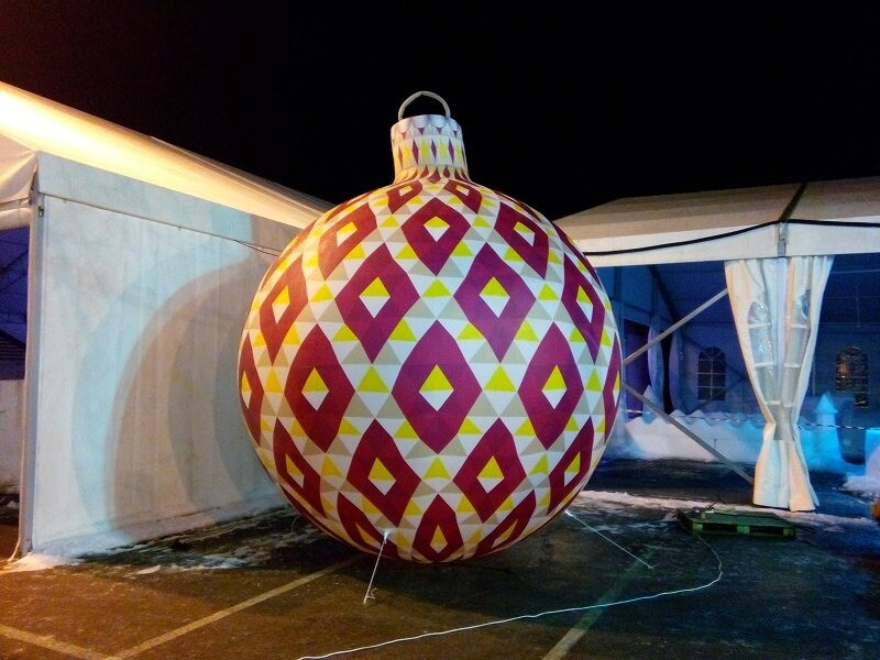 Надувной Новогодний декор Надувной шар Киев - изображение 8