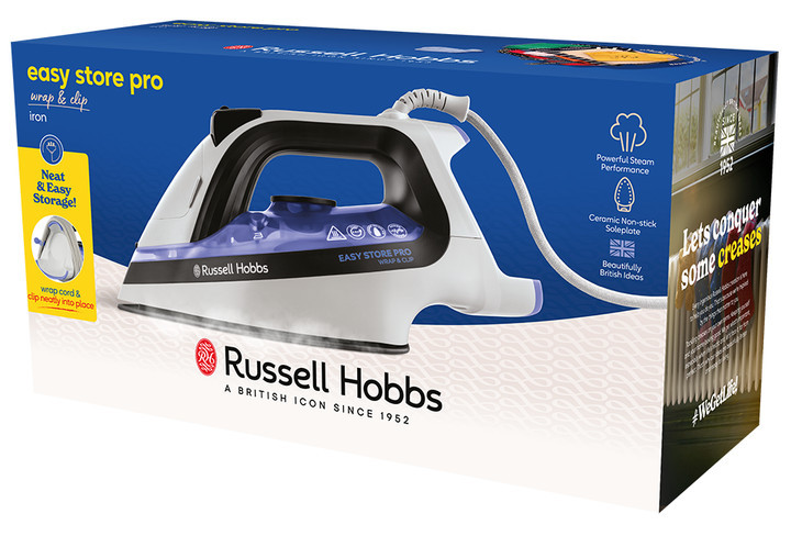 Утюг Russell Hobbs Easy Store Pro 26730-56 2400 Вт синий Киев - изображение 8