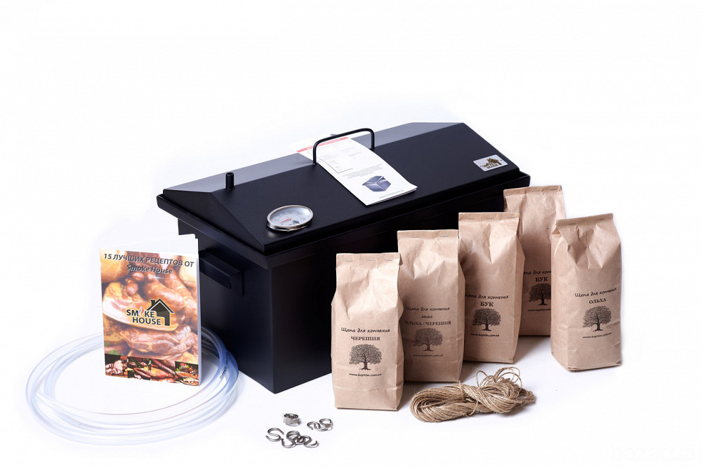 Коптильня SmokeHouse большая с гидрозатвором L Thermo Харків - зображення 6