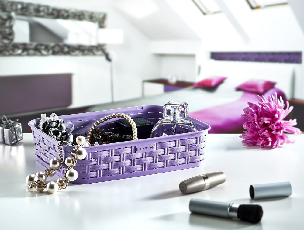 Корзина под ротанг 3 л кремовая Київ - зображення 5