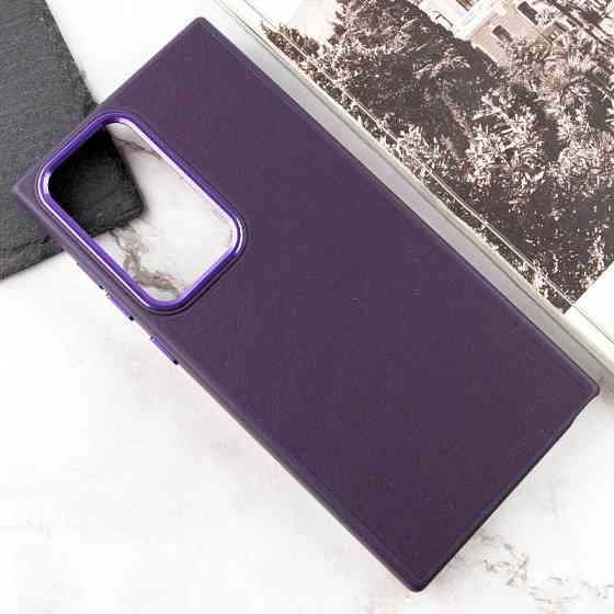 Кожаный чехол Bonbon Leather Metal Style для Samsung Galaxy S23 Ultra Херсон