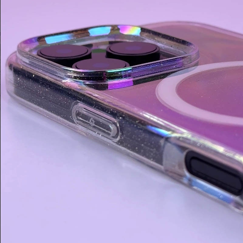 Чехол TPU Galaxy Sparkle (MagFit) для Apple iPhone 16 Pro Max (6.9") Херсон - зображення 6