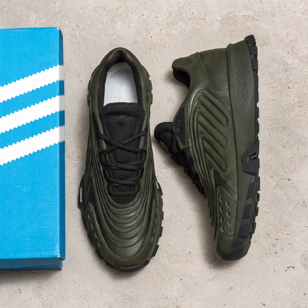 Мужские кожаные кроссовки Originals Ozelia Green Киев - изображение 7