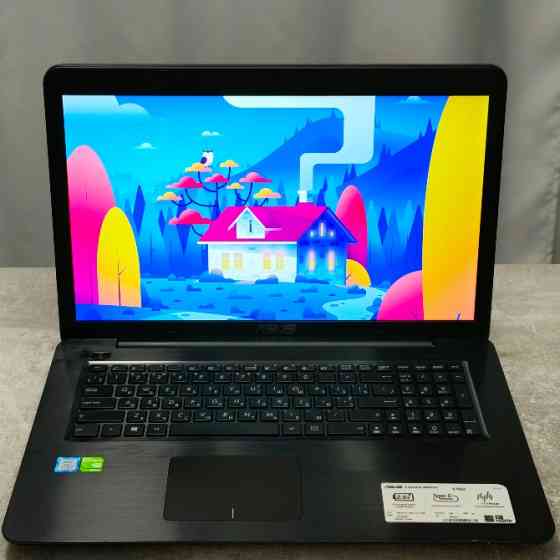 Ноутбук Asus X756U 17.3 дюймів i5 12GB DDR4 SSD 256ГБ+1Tb HDD/NVIDIA GeForce 940MX 2 ГБ/ноутбук для Киев